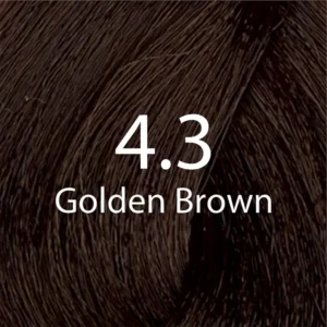 Eazicolor Professional Tube (4.3 Medium Golden Brown)