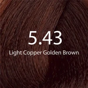 Eazicolor Professional Tube (5.43 Light Copper Golden Brown)