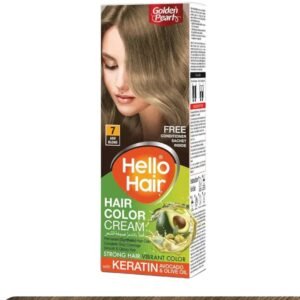 Hello Hair - Hair Color Ash Blond 7(Retail-300)