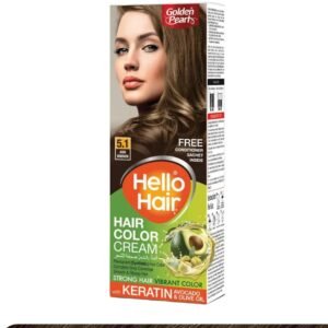 Hello Hair - Hair Color Ash Brown 5.1 ( Retail-300)