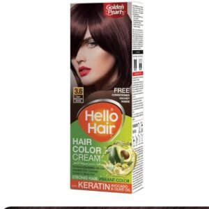 Hello Hair - Hair Color Deep Mahogany Brown 3.6 (Retail-300)