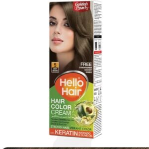 Hello Hair - Hair Color Light Brown 5 (Retail-300)