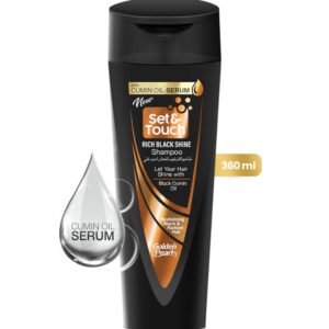 Set and Touch - Rich Black Shine Shampoo 360 ml