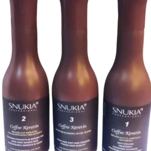 Snukia Brazilian Coffee Keratin Treatment Kit (200ml*3)