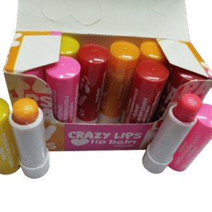 Crazy Lip Balm 12 Pcs