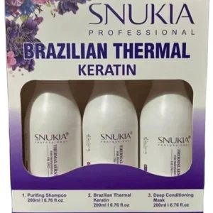 Snukia Brazilian Thermal Keratin Treatment Kit  (200ml*3)