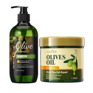 Olive Oil Shampoo & Hair Mask Set